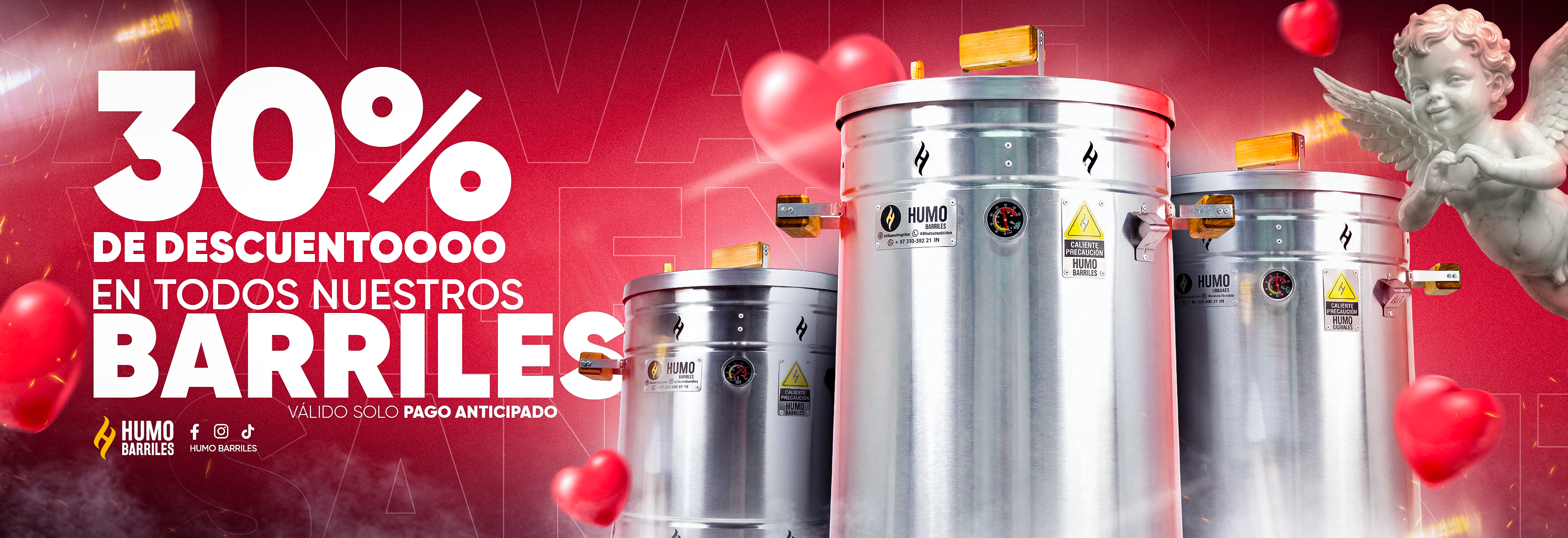 30% OFF BARRILES FEB