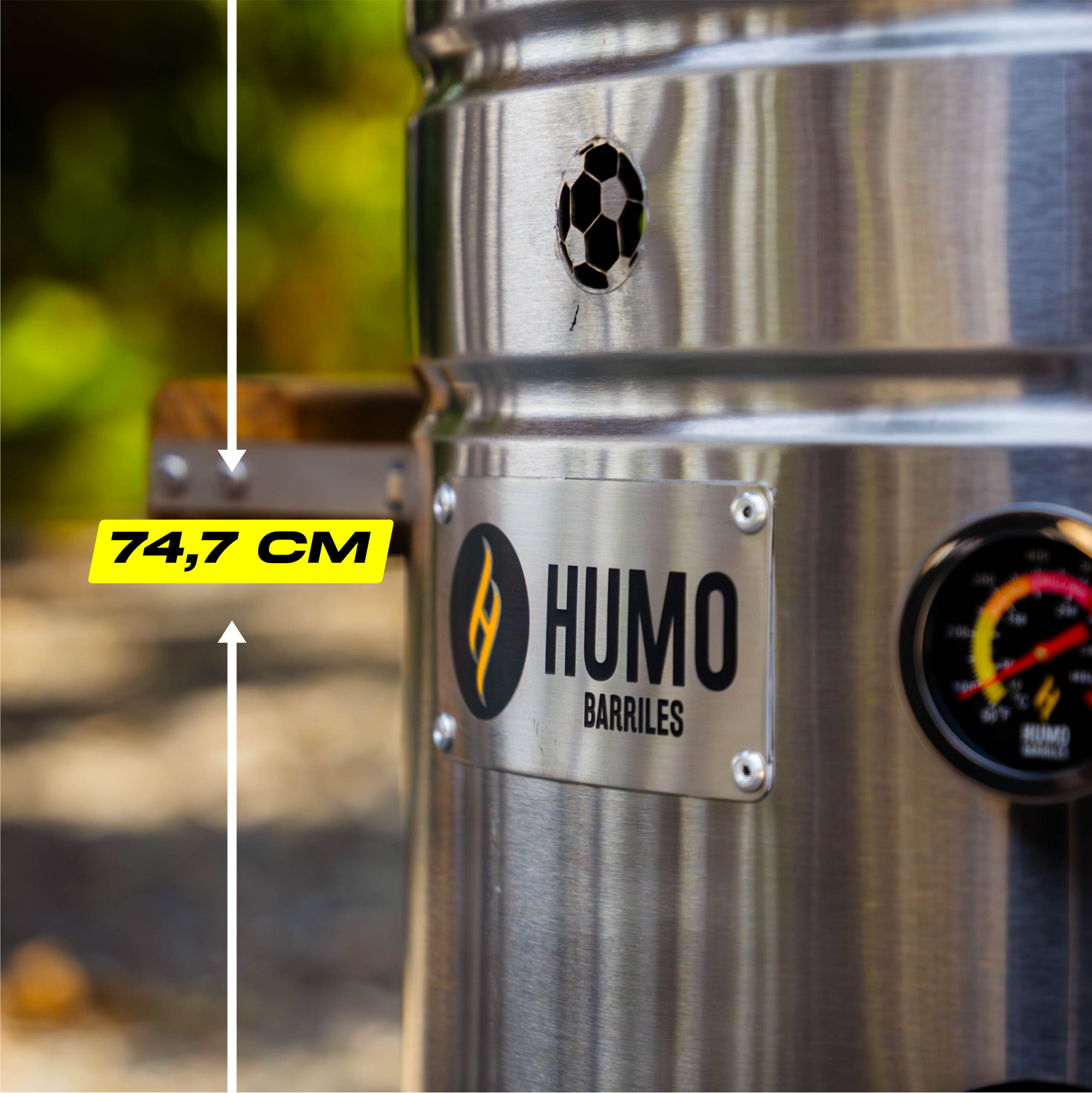 COMBO BARRIL ASADOR EDICION MUNDIAL 2026 + Carbón Premium