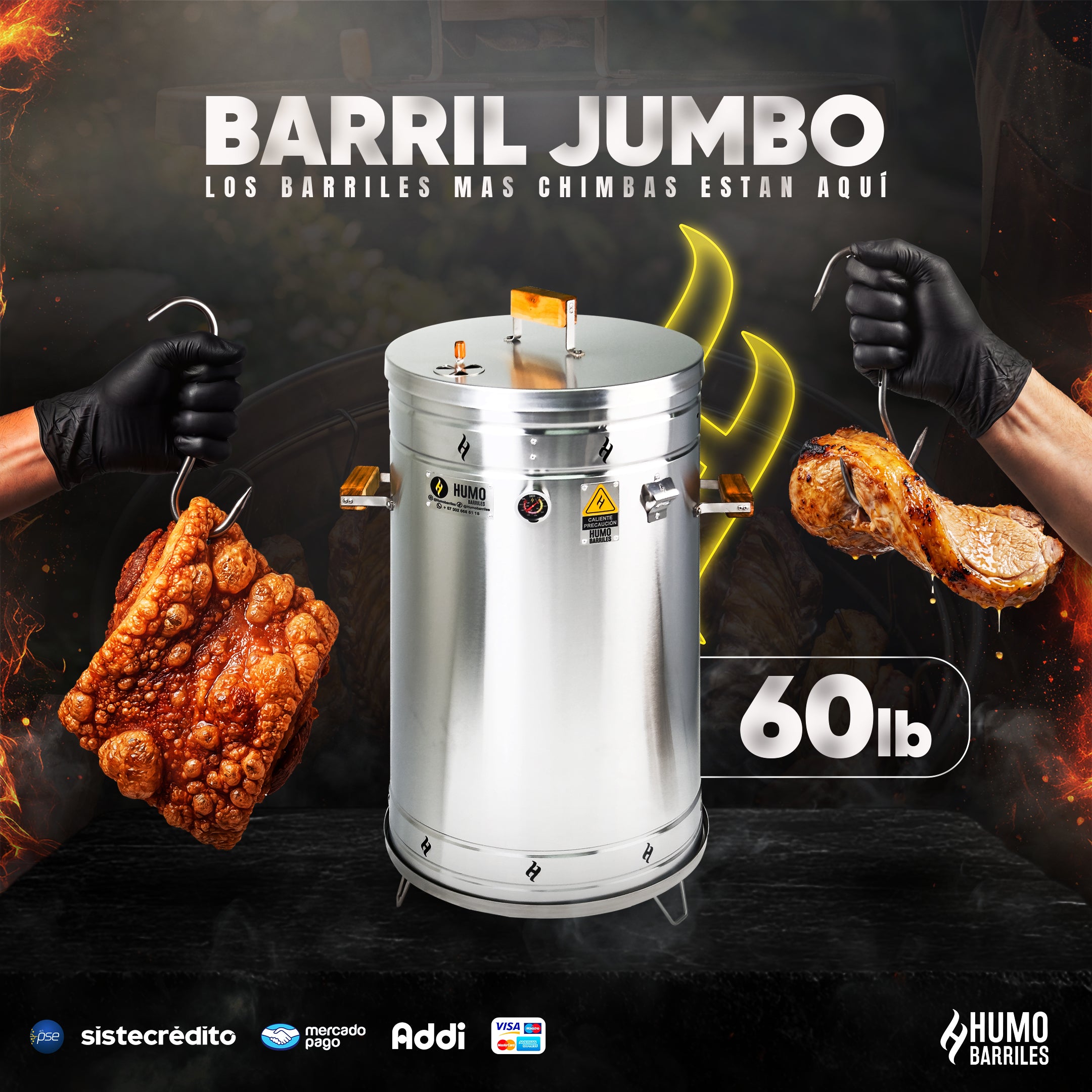 Barril Jumbo de 60LB