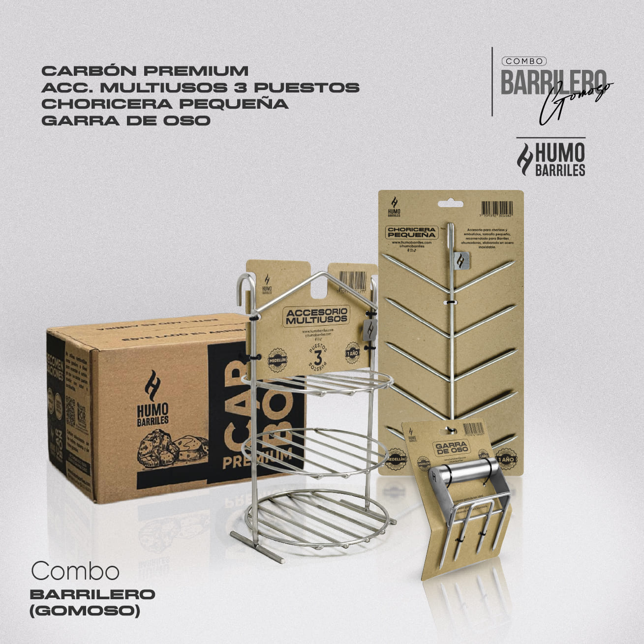 Combo Accesorios Barrilero (GOMOSO)