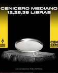 Cenicero Mediano (12,28,38 Libras)