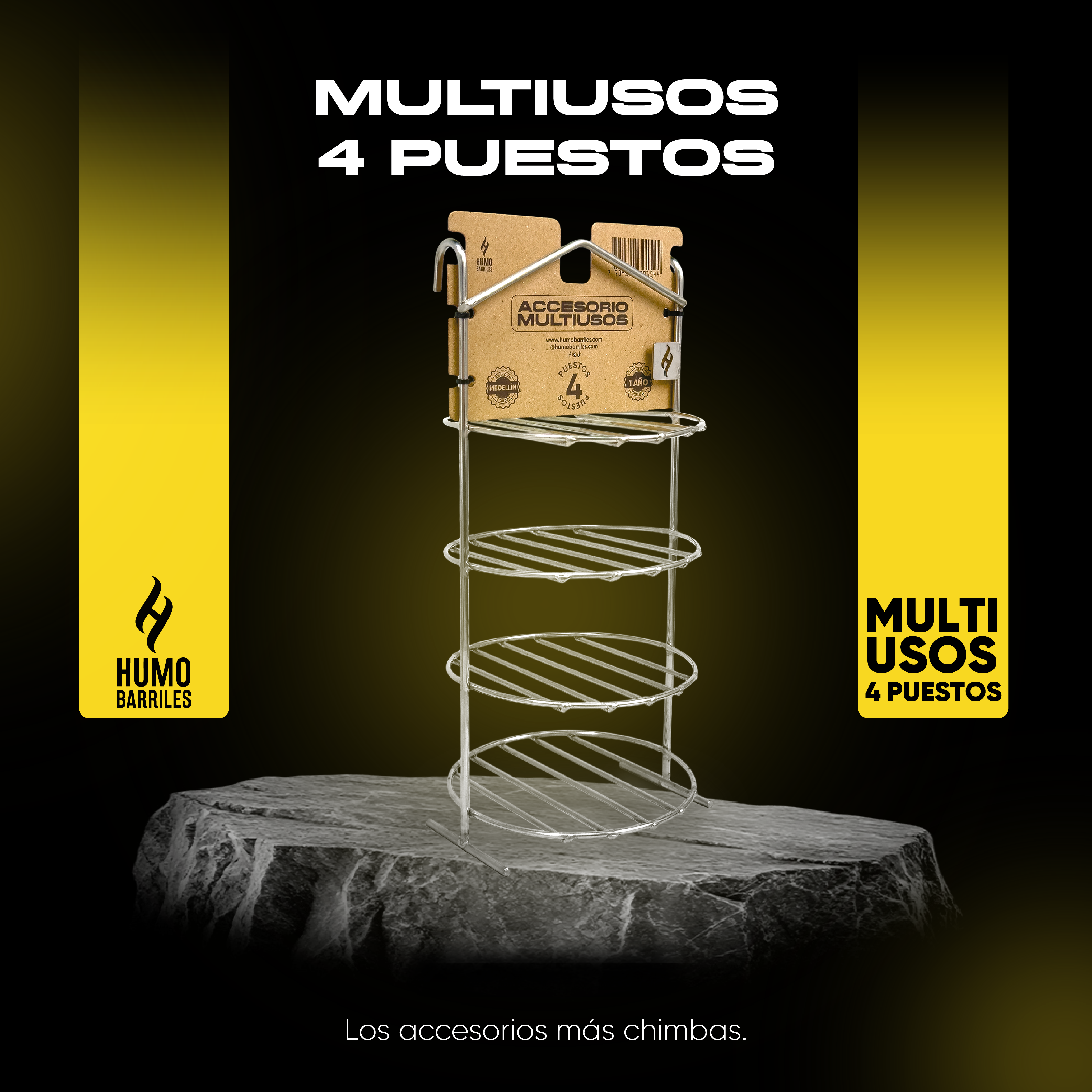 Accesorio Multiusos de 4 puestos