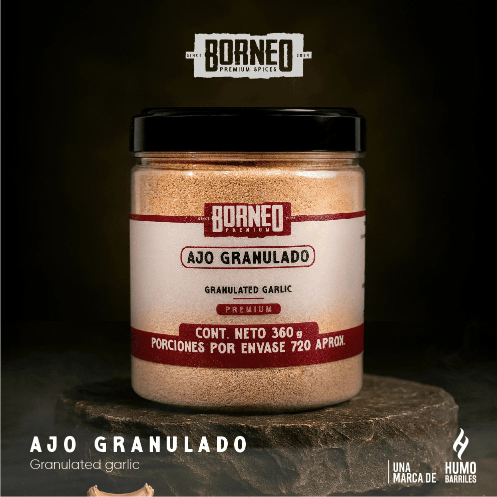 CONDIMENTO AJO GRANULADO 360 GR.