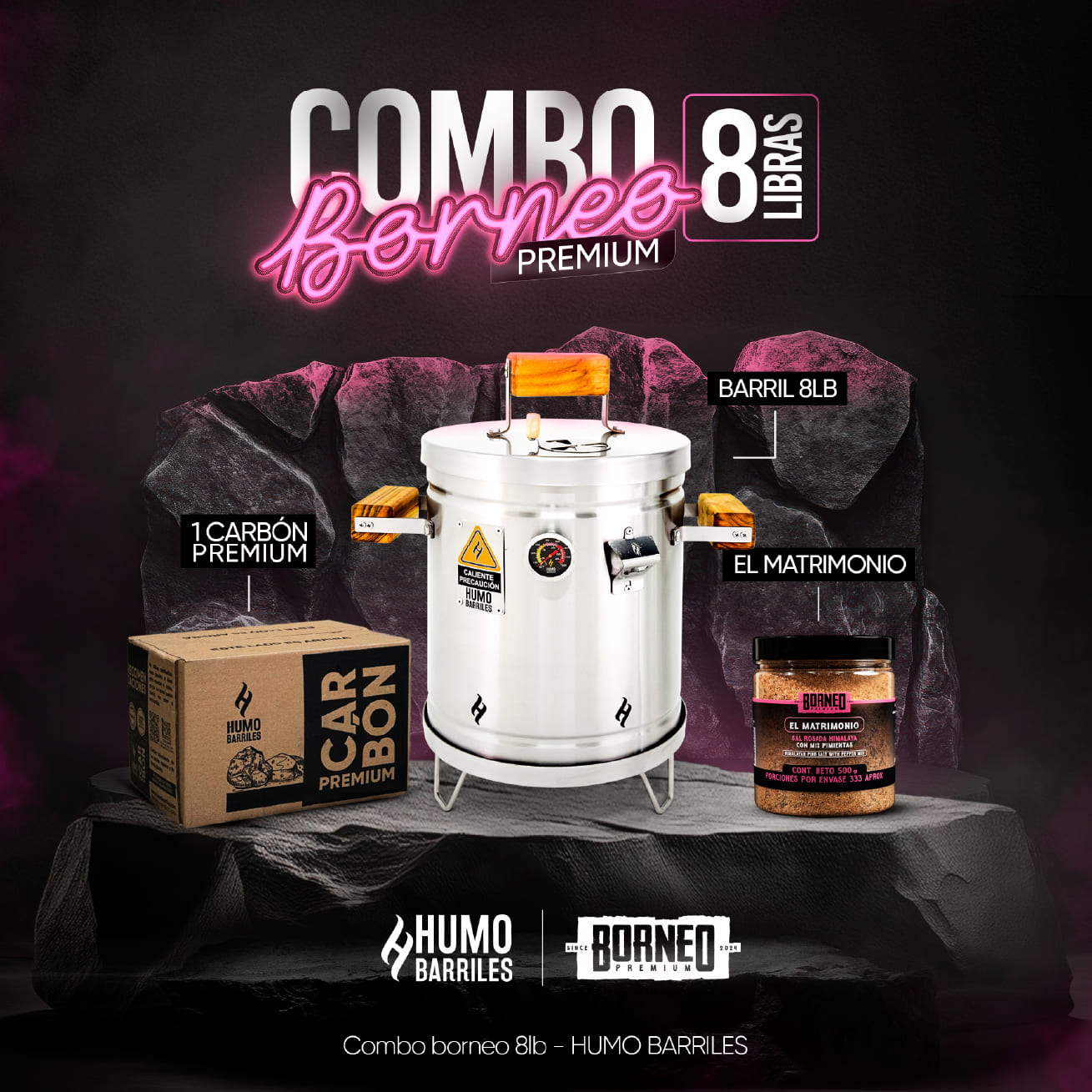 Combo 8 Borneo Premium