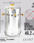 Barril Jumbo de 60LB