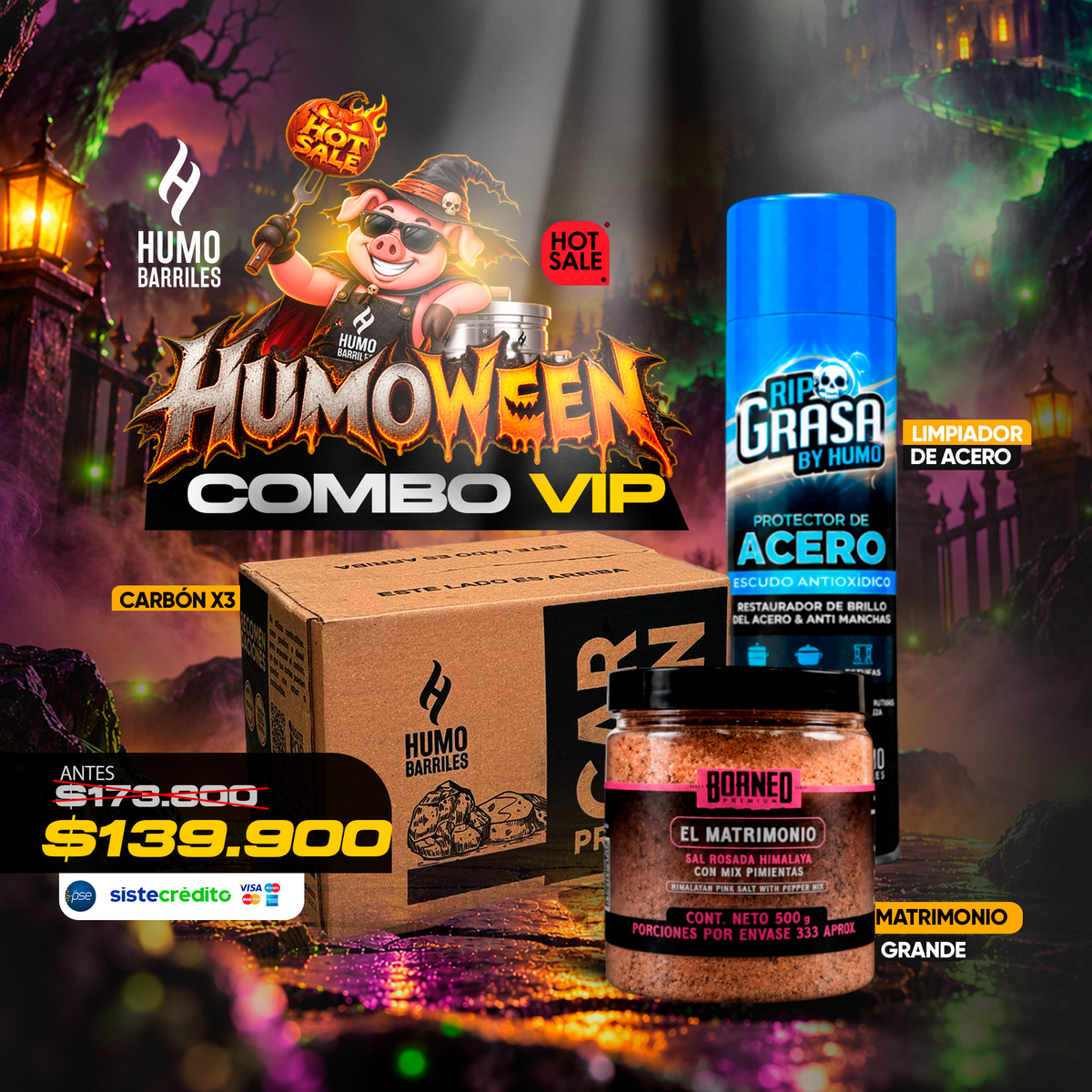 Combo Complementos VIP | HumoWeen