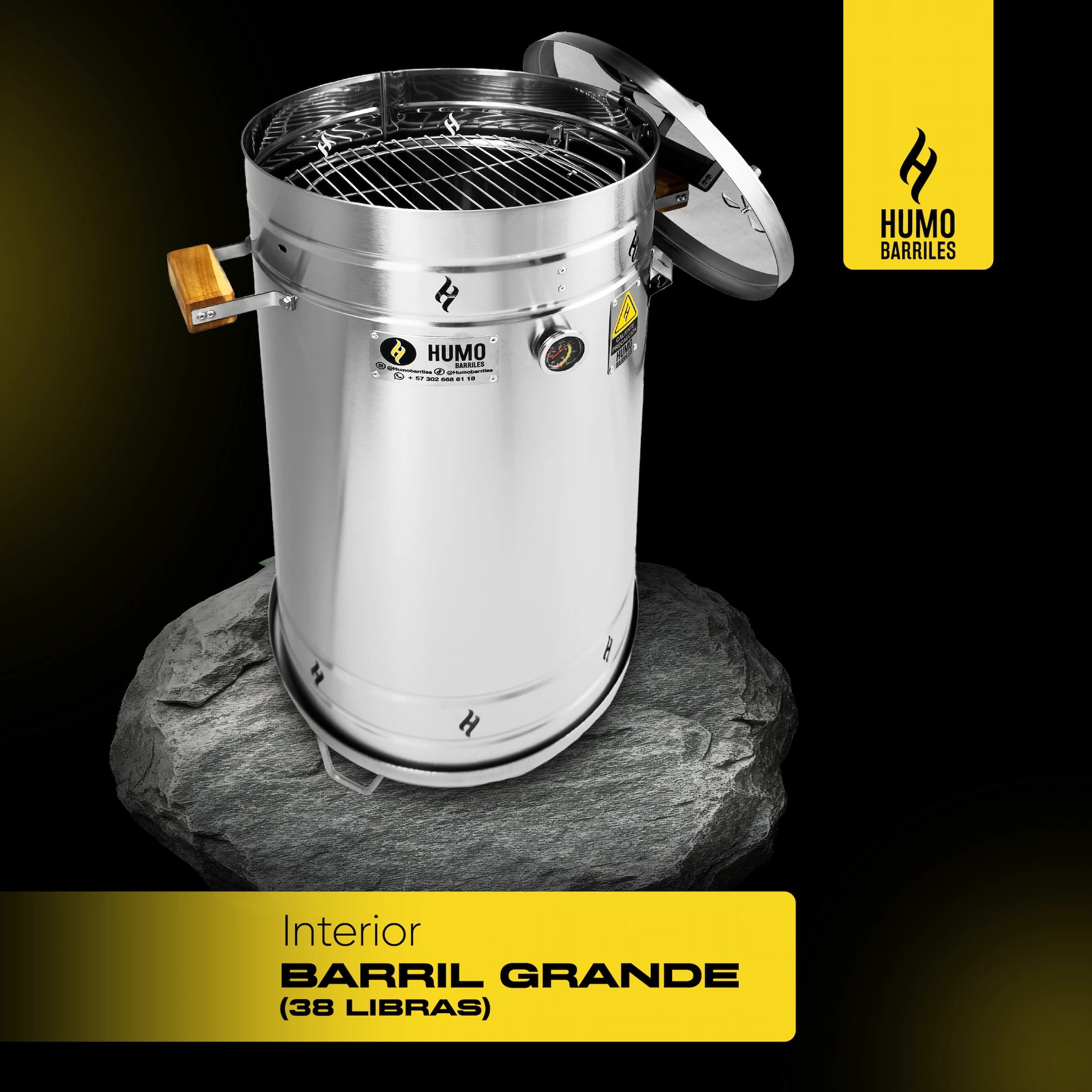 Barril 38LB Asador Grande