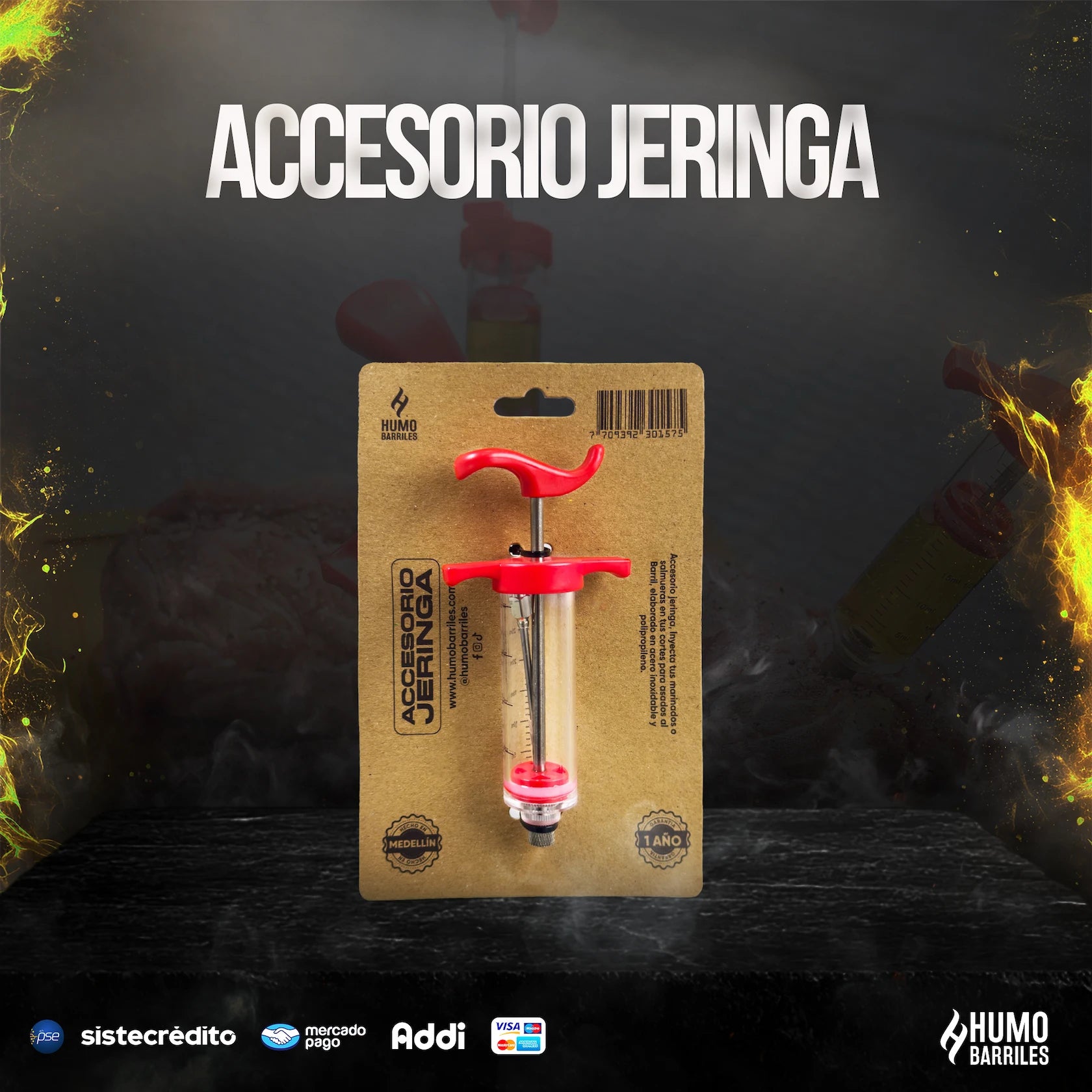 Accesorio Jeringa / Inyector de Carne