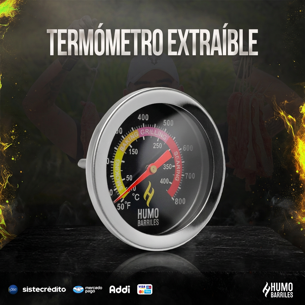 Termómetro Desmontable