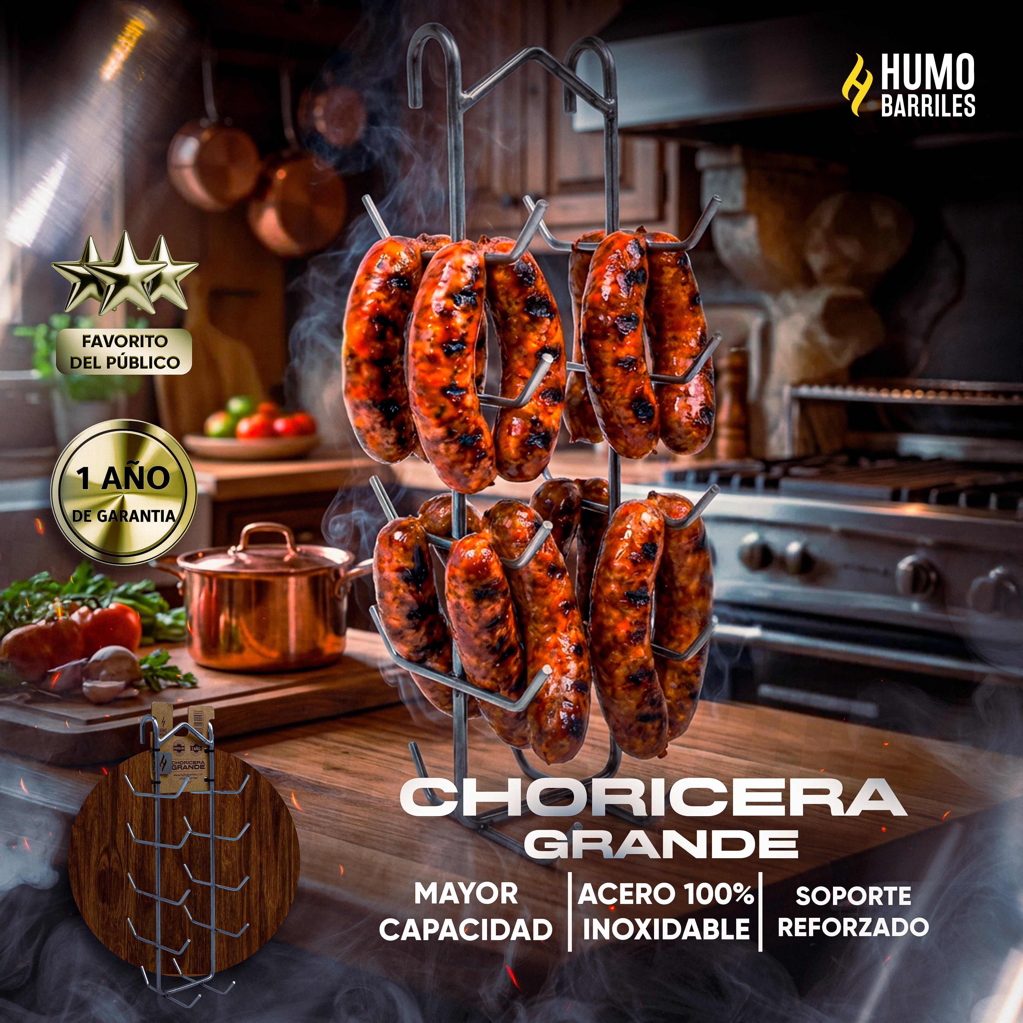 Accesorio Choricera Grande