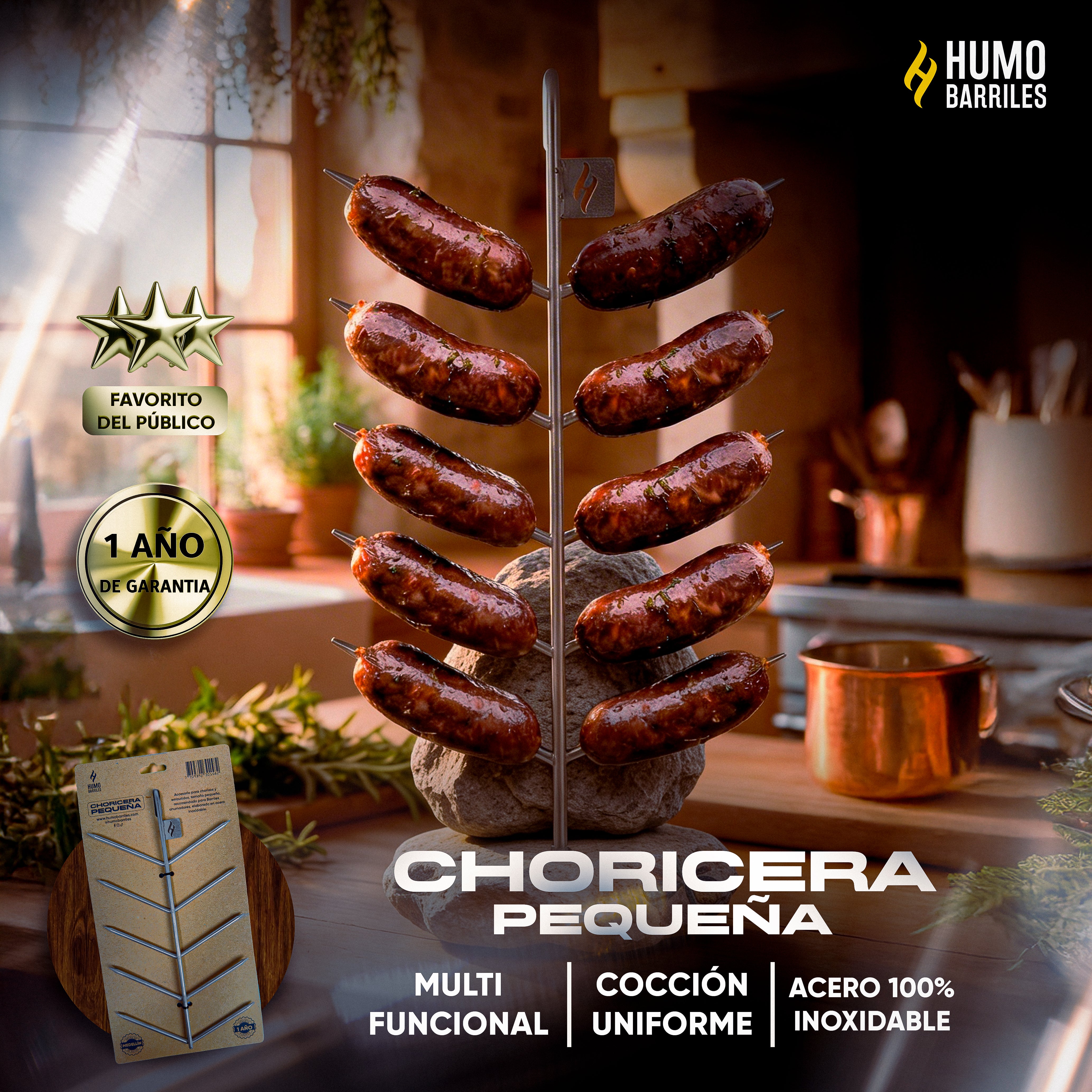 Accesorio Choricera Pequeña