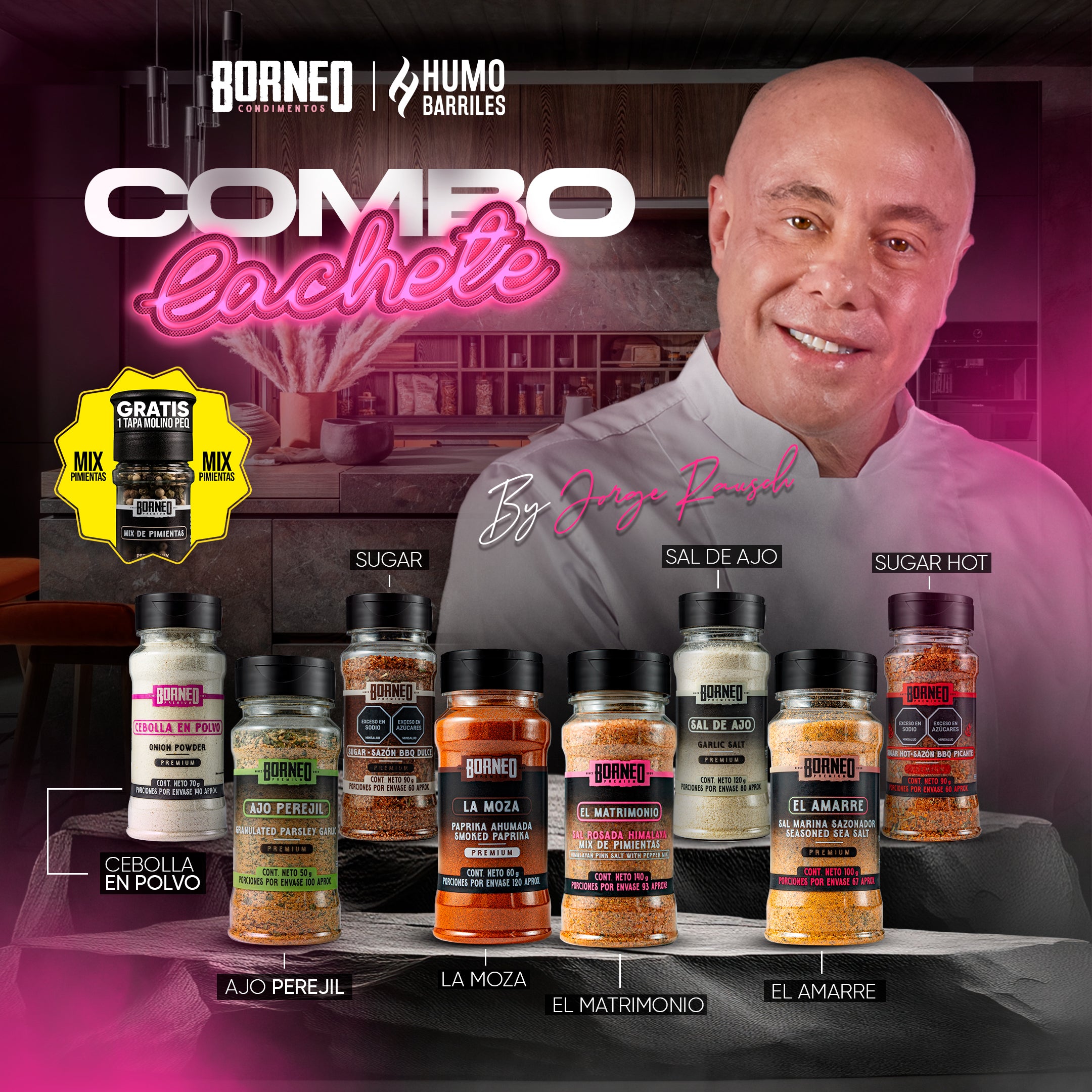 Combo Cachete by Jorge Rausch