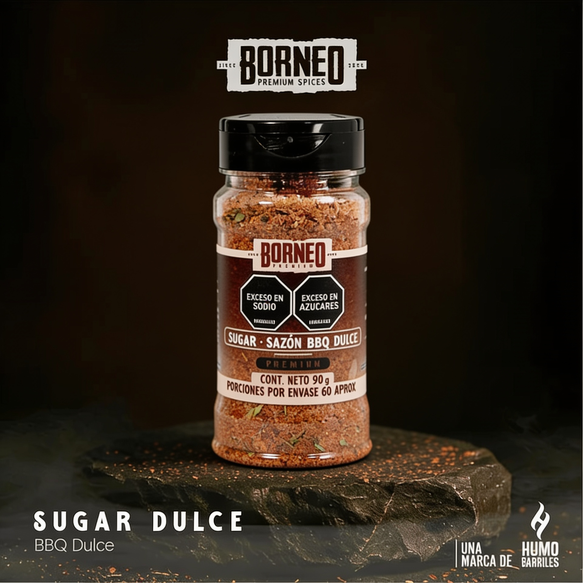 CONDIMENTO BBQ DULCE PEQUEÑO 90 GR.