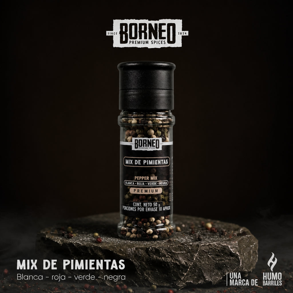 CONDIMENTO MIX DE PIMIENTAS PEQUEÑO 50 GR.