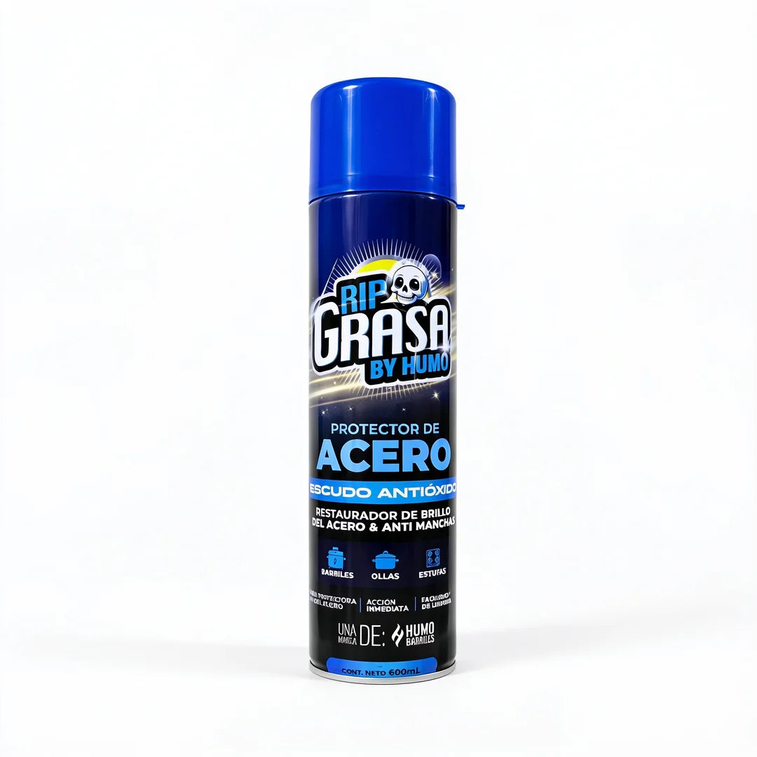Envase del desengrasante RIP Grasa para acero inoxidable