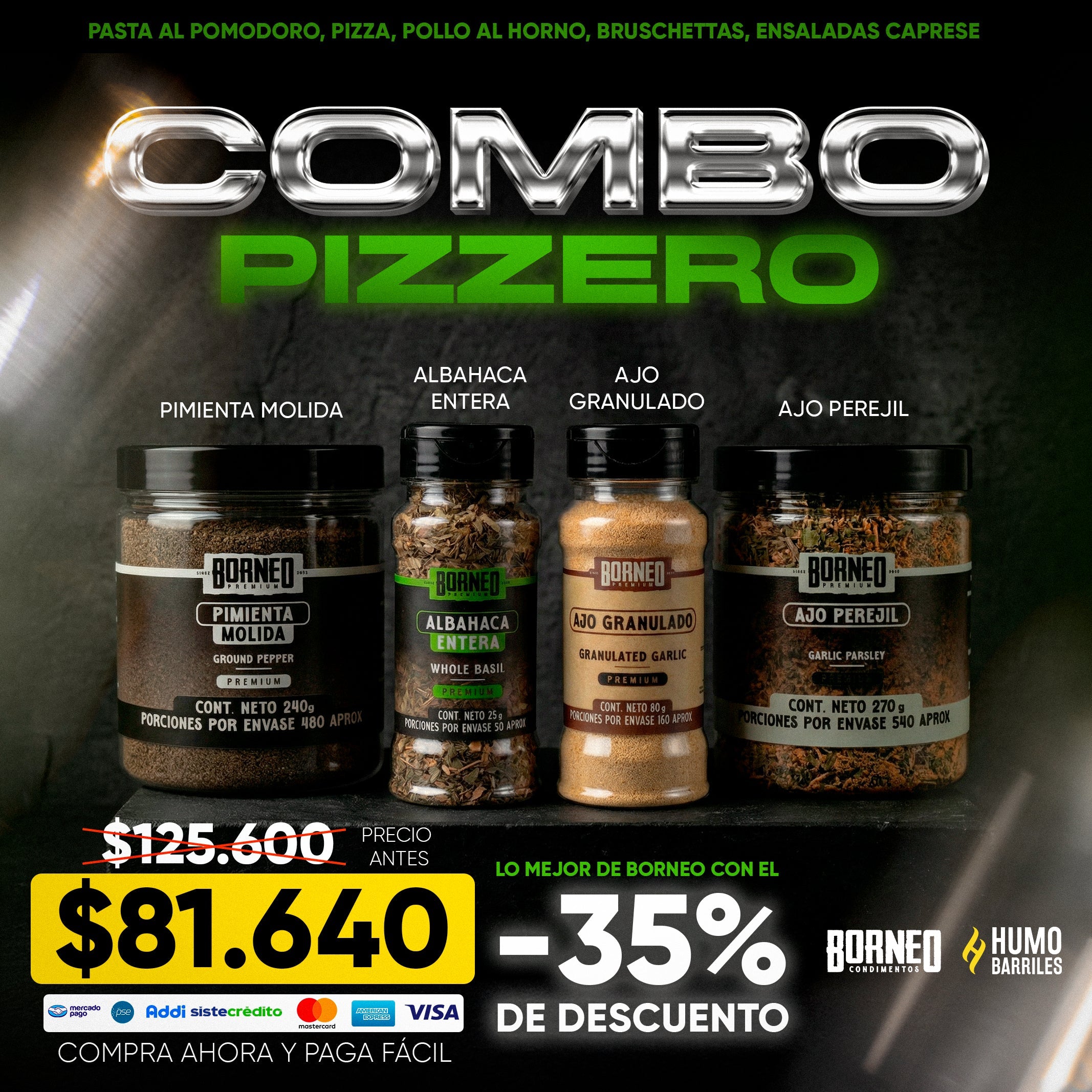 COMBOS BORNEO 35%