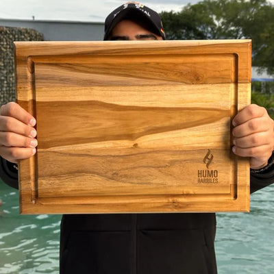 Tabla para Cortar Premium en Madera Teca