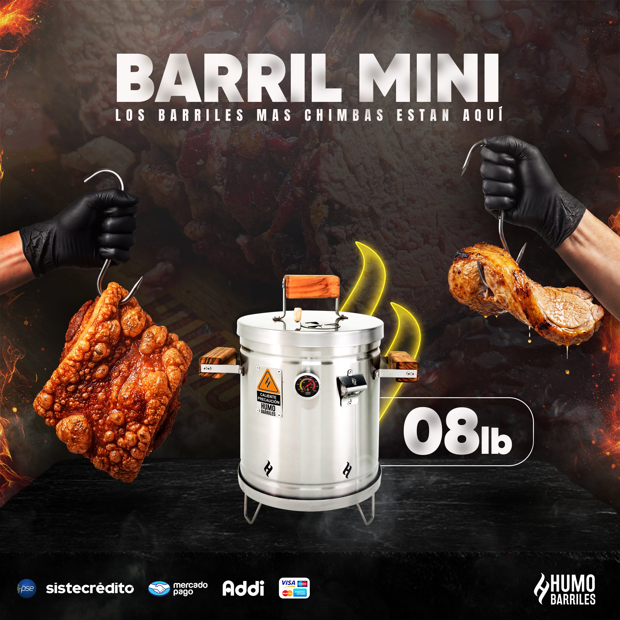 Barril Super Mini de 8LB