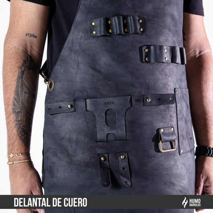 Delantal de  Cuero