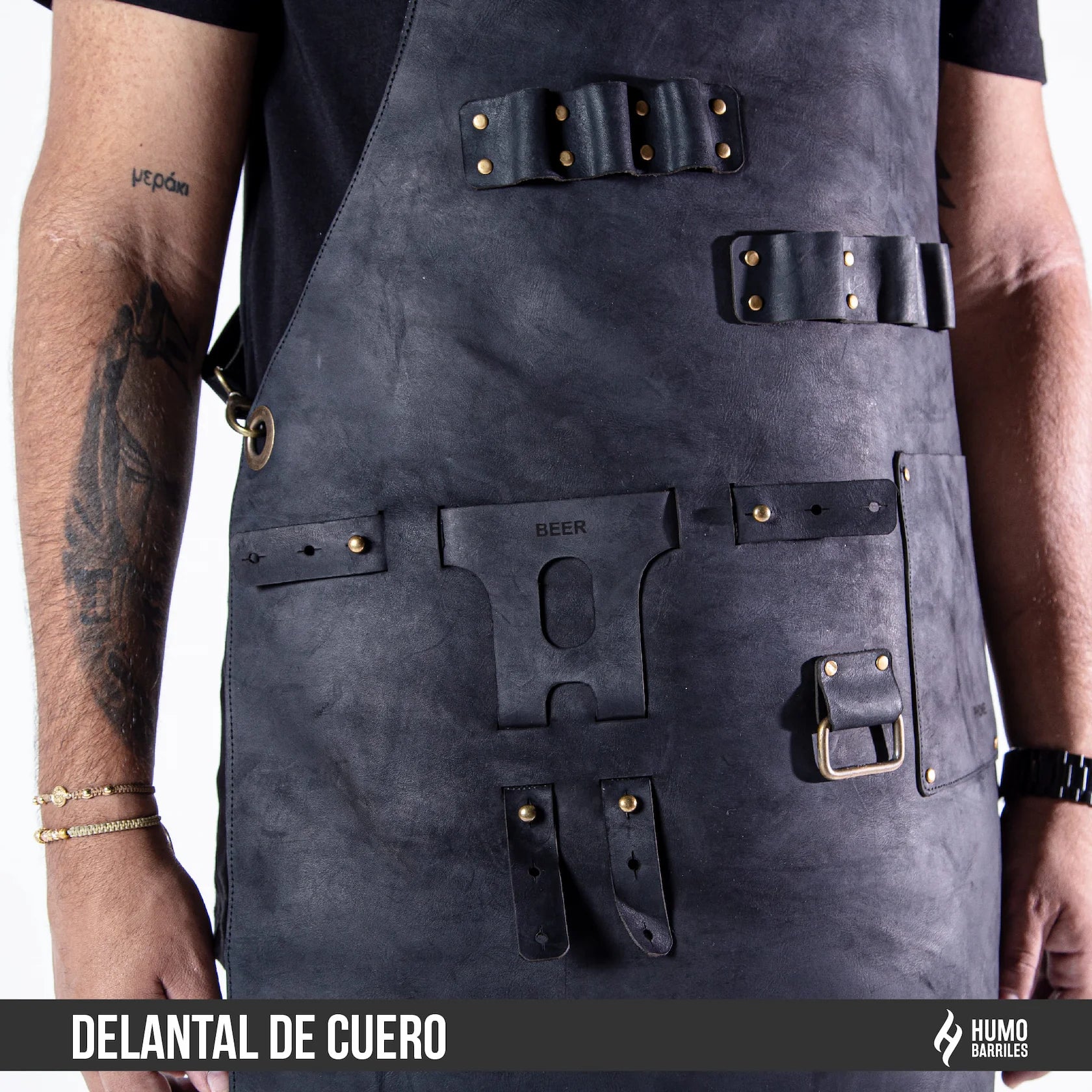 Delantal de  Cuero