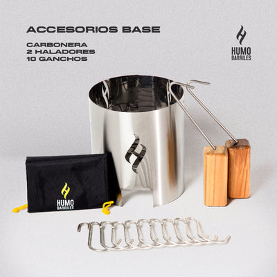 Combo Barril Asador 28 Lb para Papá