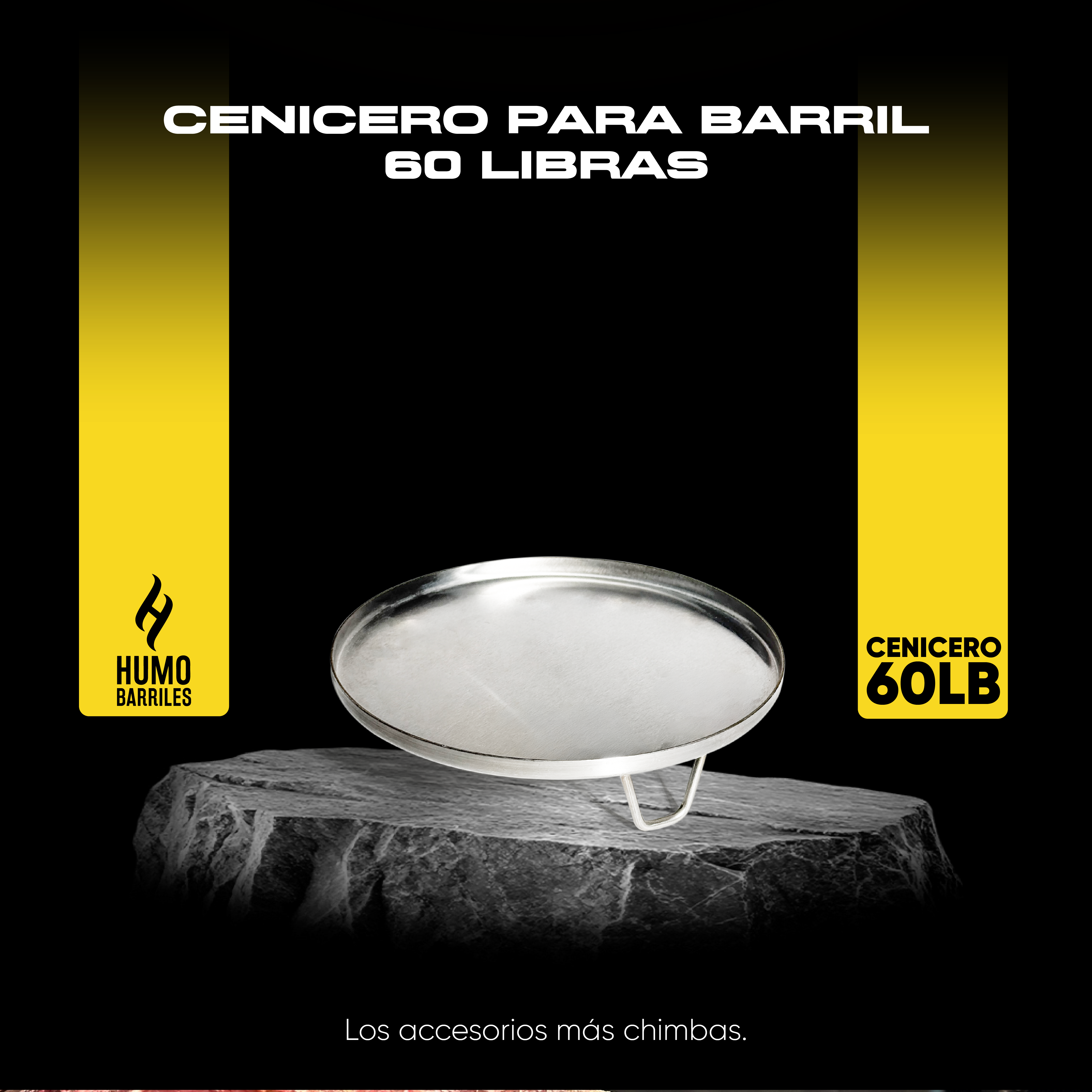 Accesorio Cenicero para Barril de 60 Libras