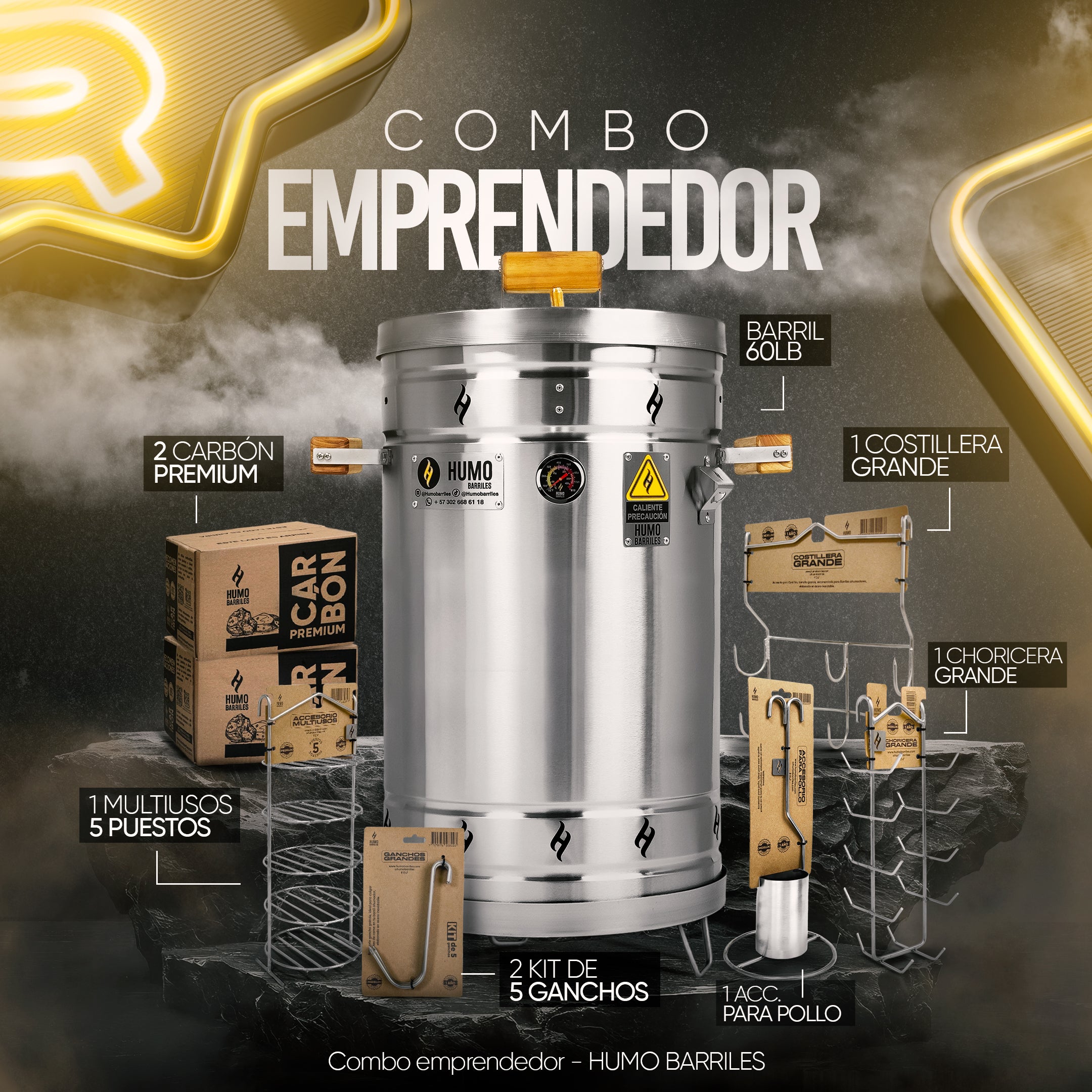 Combo emprendedor 60LB