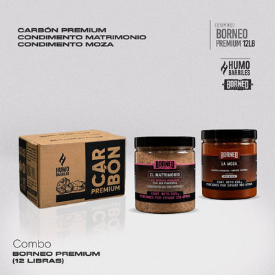 Combo Barril 12Lb + Borneo Premium