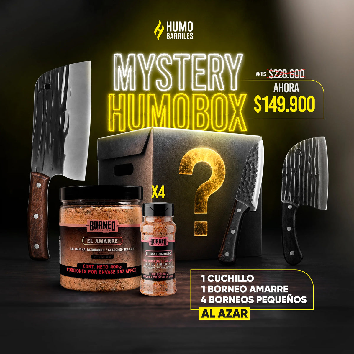 Mystery HumoBox – Caja Misteriosa