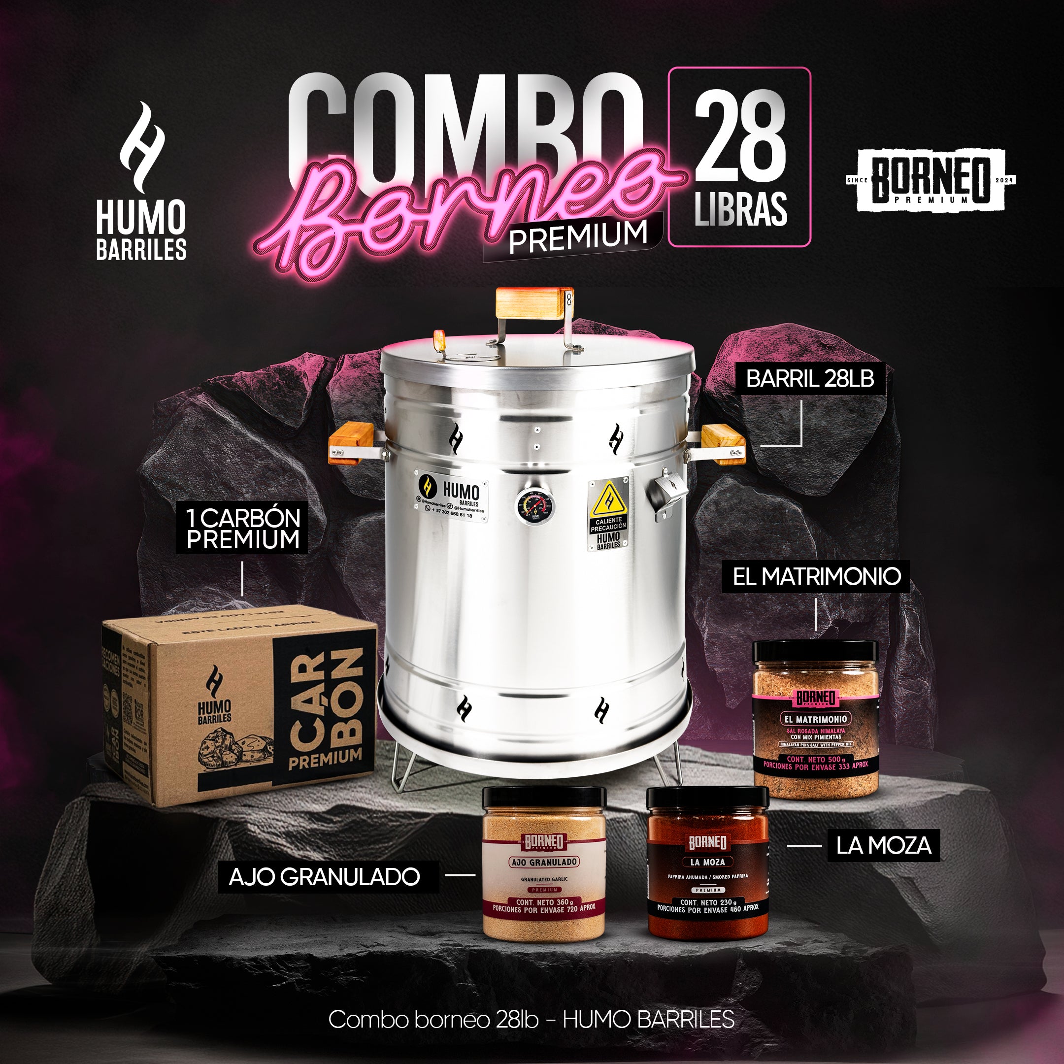 Combo 28 Borneo Premium