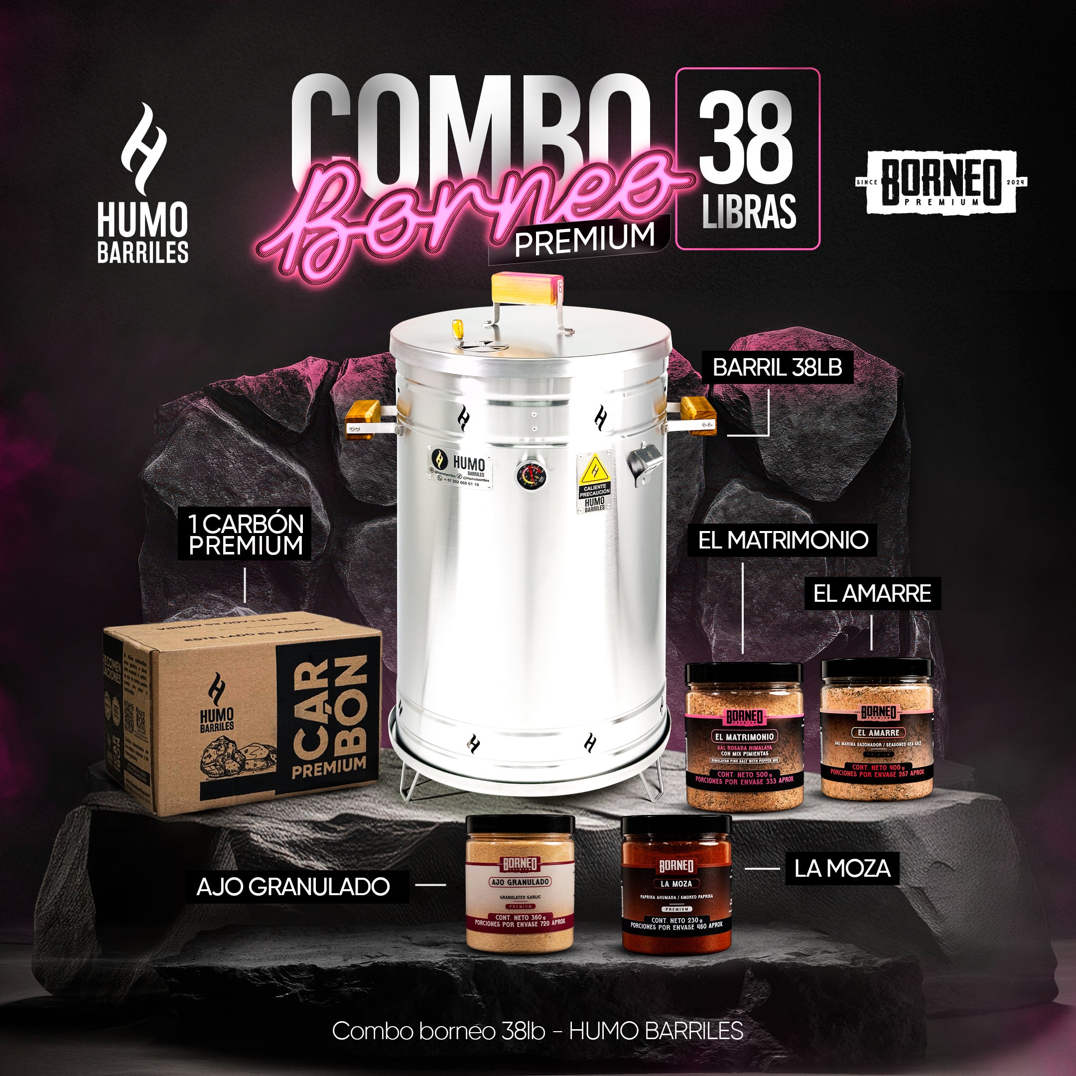 Combo 38 Borneo Premium