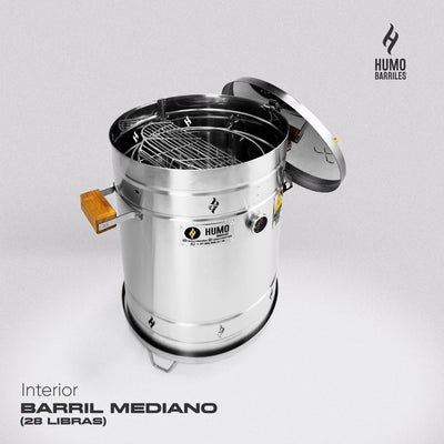 Combo Barril Asador 28 Lb para Papá