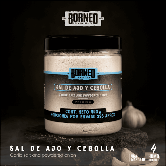 Sal de Ajo y Cebolla de  440 GR.