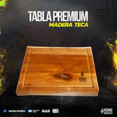 Tabla Premium en Madera Teca