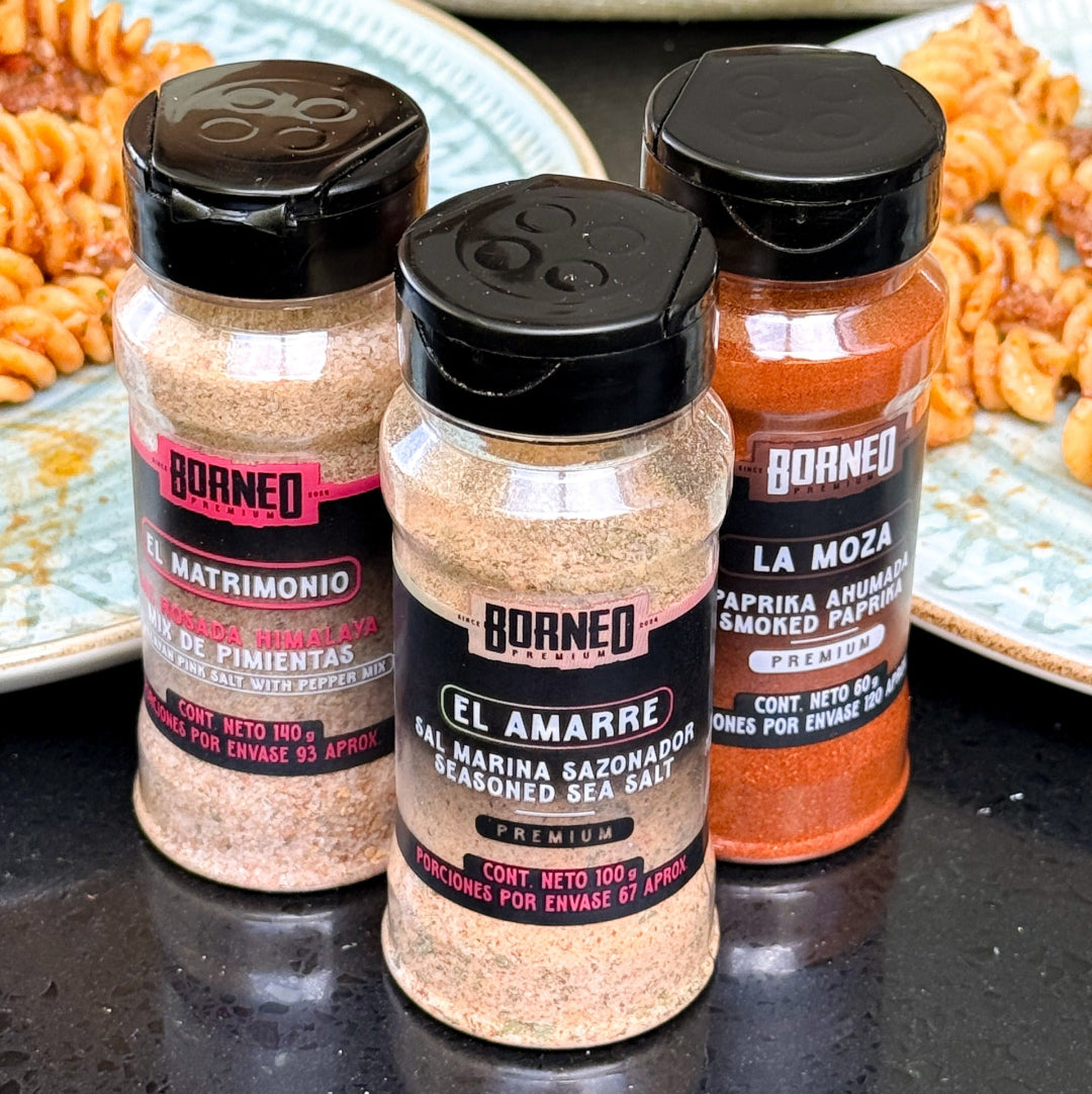 Pack de condimentos borneo pequeños