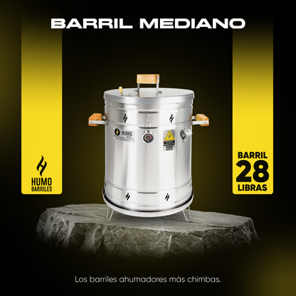 Barril Mediano de 28LB