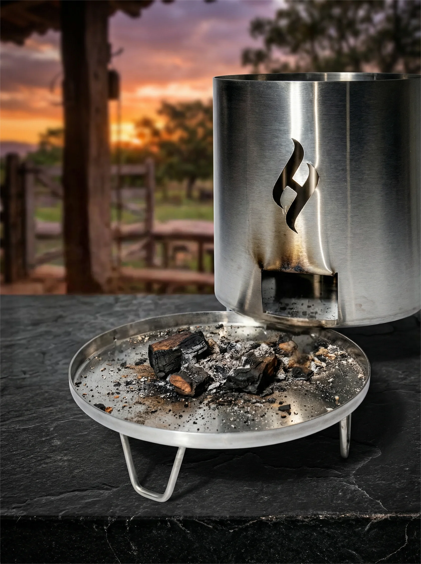 Plato Recoge Brasas | Cenicero