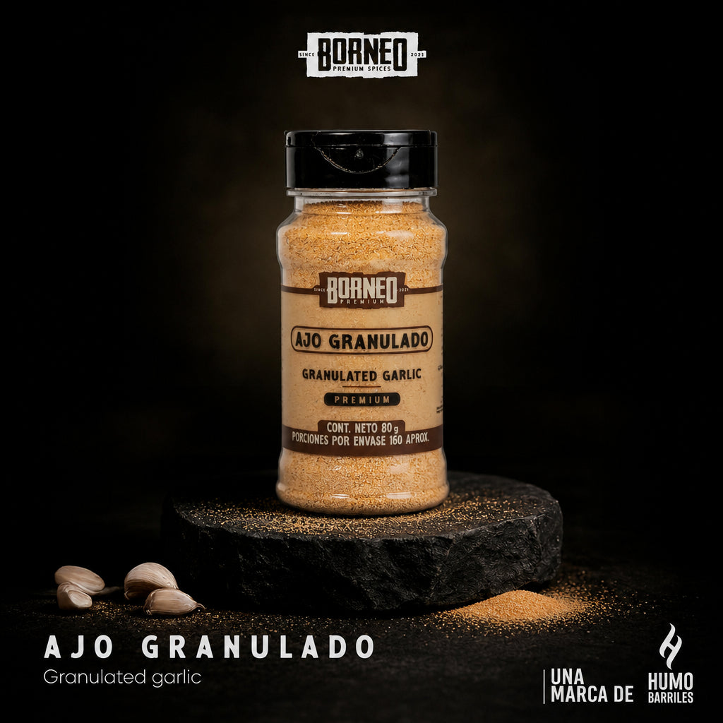 CONDIMENTO AJO GRANULADO PEQUEÑO 80 GR.