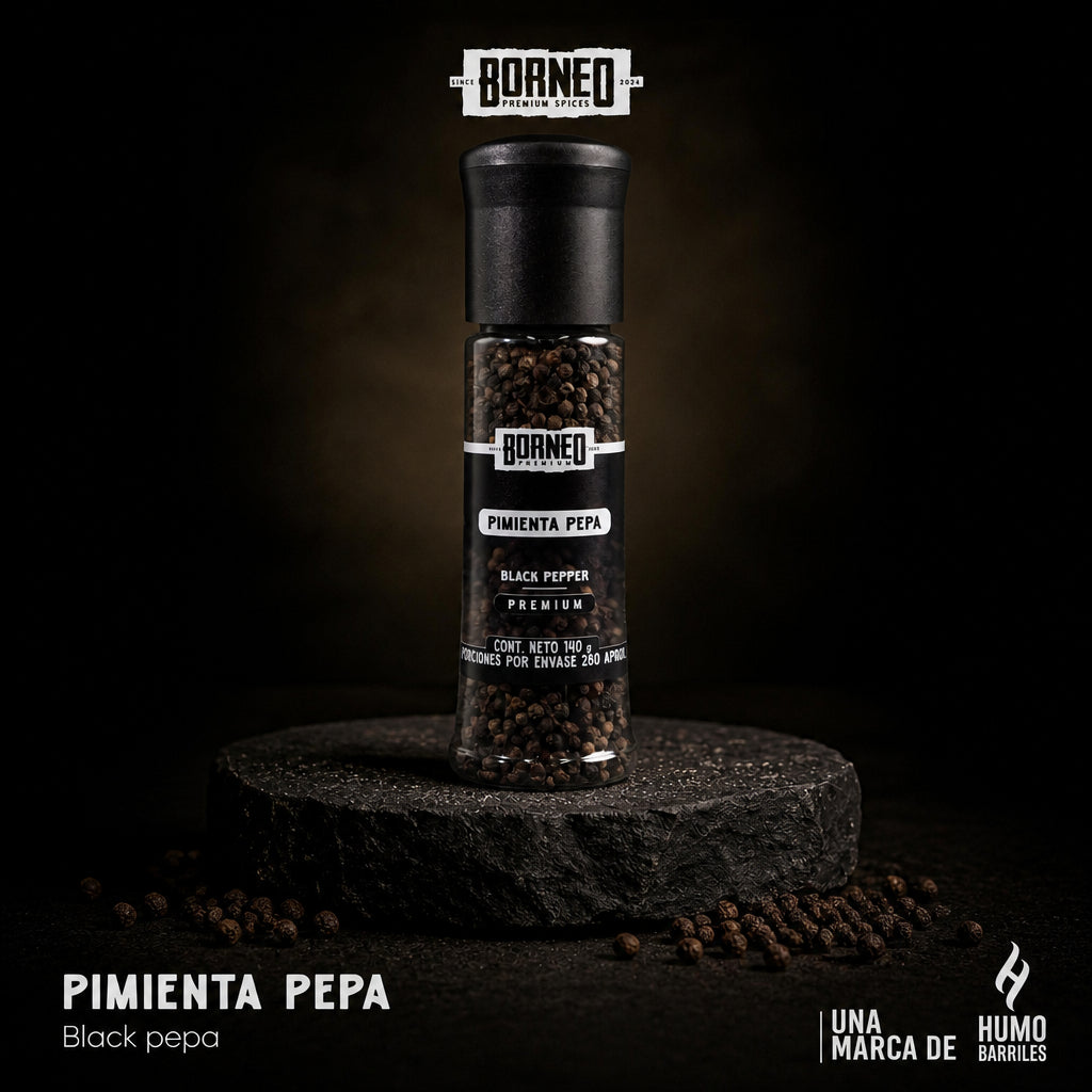 CONDIMENTO PIMIENTA NEGRA PEPA 140 GR.